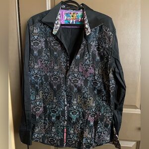 Robert Graham Men’s Patterned Button Down Shirt